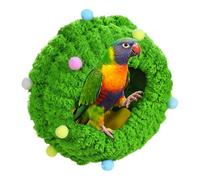 Nid D'Oiseau Pour Cage,Grotte De Repos Hivernale En Forme Ronde - Nid Perroquet | Pour L'Élevage De La Calopsitte, Du Canari, Du Pinson, Hamster Et Des Petits Animaux Pour Cage Maison Et Animalerie