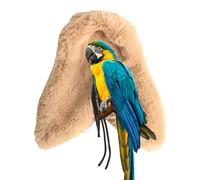 Nid D'oiseau pour Cage,lit D'oiseau pour Cage, Réchauffeur De Caage À Oiseaux Chaud pour Nid De Perroquet, Lit D’Oiseau Confortable,9,45x8,66 Pouces, Chauffage D’Oiseaux pour La Maison