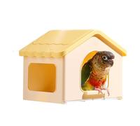 Nid d'oiseau pour cage, petit avec ouverture à trois côtés et coussin, nichoir pour cage à oiseaux, volière, élevage, dormir, jouer, s'asseoir, cacher, se cacher, se reposer, nourrir, décoration