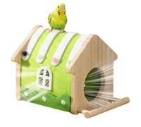 Nid d'oiseau - Spacieux, ventilé toute l'année | Nid de lit pour oiseaux monté sur cage | Pour dormir, se reposer, balcon, salon, muguet, rouge-gorge, perruche, perruche