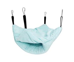 Nid d'oiseaux à Double Couches - lit de Perruche Chaude | Accessoire de volière intérieur pour Nourrir la Reproduction perchante Somnolence Cage volière intérieure se cachant Jouant au Repos birgin