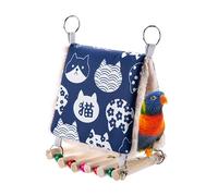 Nid d'oiseaux chauds - Cabane d'hiver pour oiseaux suspendus | Utilisez largement le sac de sommeil pour perroquets pour oiseaux, en peluche douce pour le repos