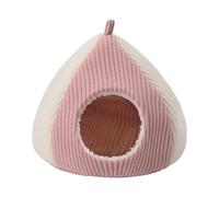 Nid d'oiseaux Lit Hamac Suspendu Isolé Thermique Triangle Hiver | Nichoir pour conures par climat froid pour nymphes, perroquets, perruches, conures, cacatoès, inséparables, CA