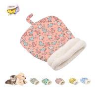 Nid Douillet Pour Chats Et Chiens, Sac De Couchage Moelleux Pour Chats Et Chiens, Lit Chaud Pour Félins, Nid Portable Pour Animaux, Nids Confortables Pour Animaux D'intérieur Pour L'automne (#c)