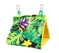 Nid pour Cage d'Oiseau | Maisonnette Douillette pour Oiseaux,Tente Cachée Confortable pour Perruches, Perroquets Gris d'Afrique, Conures, Aras, Inséparables et Cacatoès