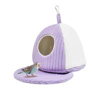Nid pour Cage - Hamac Hivernal Accessoire Cage Perruche,Maison d'hiver Hamac Caverne pour Animal,pour Perroquet Ara Cacatoès Conure Gris d'Afrique Perruche Calopsitte Moyen Petit Animal Intérieu
