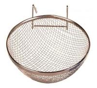 Nid pour canaris - TRIXIE - Métal - Ø 12 cm - Gris - 0,25 kg