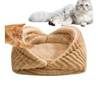 Nid pour chat, nichoir pliable épais et chaud pour chat, chiot, petit chien, voyage, hiver