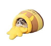 Nid pour chat, nid d'abeille, pour hiver, épais, pliable, en forme de nid d'abeille, confortable, peut être placé dans la salle à manger, étude, chambre à coucher, salon (A)