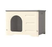 Nid pour chat - Quatre saisons - Imperméable - Universel - Pour chats errants - Maison pour chat - Gris