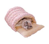 Nid Pour Chat Sac De Couchage En Forme De Nid Et Tente Avec Tapis Épais Et