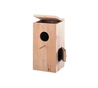 Nid pour oiseaux à perroquet avec porte de côté Nobby Pet Beige 30x30x61 cm