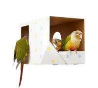 Nid Pour Oiseaux Abri Pour Animaux De Compagnie En Papier Ondulé Mâchable