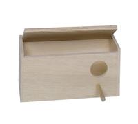 Nid pour oiseaux en boîte droite Nobby Pet Beige 28,5x14x14 cm