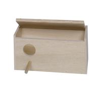 Nid pour oiseaux en boîte gauche Nobby Pet Beige 28,5x14x14 cm