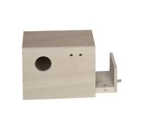 Nid pour oiseaux en boîte Nobby Pet Beige 20x14x15 cm