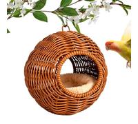 Nid pour Oiseaux,Maison De Nidification Lavable Et Résistante Aux Morsures,Hamac Lit Petit Oiseau - pour Petits Perroquets Canaris Inséparables Literie Salon Maison Intérieur Extérieur Volière