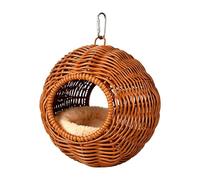 Nid Pour Oiseaux Respirant et Résistant aux Becs Décoration Naturelle | Hamac Lit Petit Oiseau Pour Inséparables Et Pinsons Literie Salon Maison Intérieur Extérieur Volière Jardin