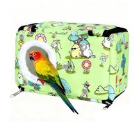 Nid pour Perroquet,Maison Douce Épaisse | Cachette De Hutte en Peluche pour Oiseaux - pour Le Sommeil, l'Intérieur, la Maison, Le Bien-être Quotidien, Les Soins pour Animaux par Temps Froid et la