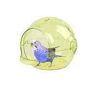 Nid pour Perruche, Cachette Perroquet Habitat Décoratif, Hutte de Reproduction Transparente pour Accessoires de Cage pour Petits Animaux : Inséparables, Canaris, Perruches, Conures, Hamsters,