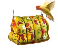 Nid pour Perruches - Maison Pliable Confortable et Douce,Tente pour Oiseaux et Réchauffeur de Cage pour Perroquets en Hiver - pour Hiver Temps Froid Repos en Intérieur Reproduction Sommeil Inséparable