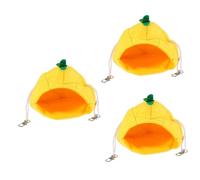 Nid pour Petits Animaux Fournitures for Hamster, 3 pièces, lit for Animaux, hamac d'hiver, nid de Hamster for Animaux de Compagnie