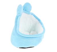 Nid pour Petits Animaux Hamster Coton nid Chinchilla guinée Habitat Beau lit for Animaux de Compagnie Confortable nid for Animaux de Compagnie hérisson(Sky Blue)