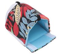 Nid pour petits animaux, maison pour hamsters respirant, lavable, multi-usages, chaud pour planeur de sucre (14 x 12 centimètres)