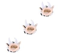 Nid pour Petits Animaux Petit nid de Vache en Coton for Animaux de Compagnie, 3 pièces, Planeur de Sucre, Cage de lit, Accessoires de Vache, lit de Chat, Maison de Cochon d'Inde