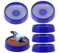 Nid pour Pigeons - 6 Nids pour Petits Oiseaux,Lit de Ponte pour Pigeons en Extérieur pour Perroquet Calopsitte Canari Éclosion Perchoir pour Jardin et Arrière-Cour