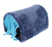 Nid Tunnel pour Petits Animaux en Lint, Cachette Douce et Chaude | Couleurs Adorables, Motif Mignon, Usage au Sol Angle de Cage, pour Écureuils et Furets Kits Style Aléatoire