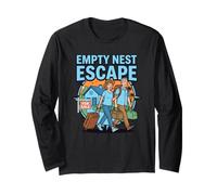 Nid Vide Escape Retraite Voyage Humour Vibes Syndrome Manche Longue