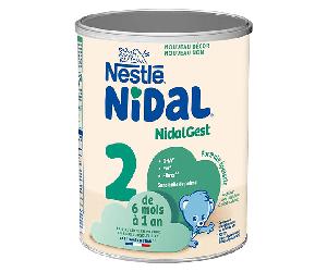 Nidal NidalGest Lait en Poudre 2ème Age 800g