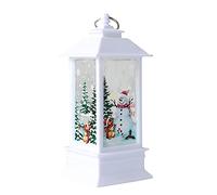 Nidddiv Bougeoir argenté 800 bougies lumineuses décoration fête de Noël avec thé LED pour bougie de Noël décoration intérieure photophores argent (A, taille unique)