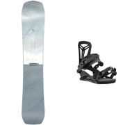 Nidecker - Fixations de snowboard all mountain - Pack Escape 2025 - Gris Gris S,M,L,XL