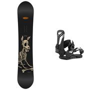 Nidecker - Fixations de snowboard all mountain - Pack Sensor Mons 2026 - Noir Noir S,M,L,XL