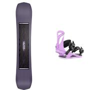 Nidecker - Fixations de snowboard all mountain - Pack Sensor Wms 2025 - Violet Violet S,M