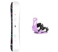 Nidecker - Fixations de snowboard all mountain - Pack Venus 2025 - Blanc Blanc S,M,L,XL