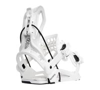 Nidecker - Fixations de Snowboard - Flow Fenix White - Taille M - Blanc Blanc M