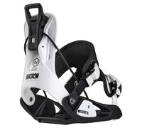 Fixations de Snowboard Nidecker Flow Micron Stormtrooper Système d’encastrement Rapide adapté aux Enfants avec Flex Souple