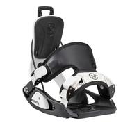 Nidecker - Fixations de snowboard - Flow Micron Stormtrooper - Taille 33-36 - Blanc Blanc 33-36