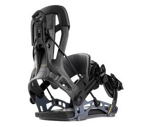 Nidecker - Fixations de snowboard - Flow Nx2-Carbon Black en Nylon - Taille 37-41 - Noir Noir 37-41