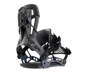 Nidecker - Fixations de snowboard - Flow Nx2-Carbon Hybrid Black en Nylon - Taille 45-49,5 - Noir Noir 45-49,5