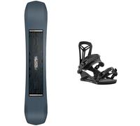 Burton - Fixations de snowboard - Genesis Black pour Homme en Nylon - Taille S - Noir Noir S