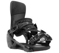 Nidecker - Fixations de snowboard - Supermatic Carbon Black en Nylon - Taille 37-41 - Noir Noir 37-41