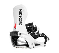 Nidecker - Fixations de snowboard - Supermatic® LT White en Nylon - Taille 41,5-44 - Blanc Blanc 41,5-44