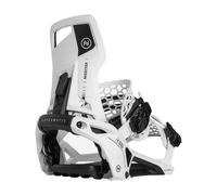 Nidecker - Fixations de Snowboard - Supermatic White en Nylon - Taille S - Blanc Blanc S
