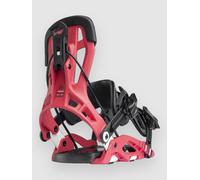 Nidecker Flow Fuse 2026 Fixations de Snowboard rouge L