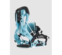 Nidecker Flow Nx2 Hybrid 2026 Fixations de Snowboard bleu L
