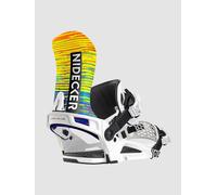 Nidecker Kaon Plus 2025 Fixations de Snowboard blanc L